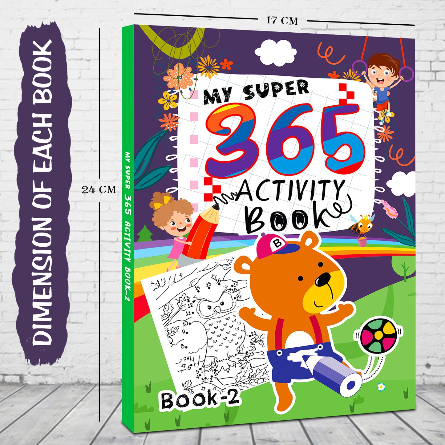 My Super 365 Activity Book – 2 | Fun Learning Activity Book for Kids | Creative Educational Workbook