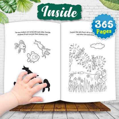 My Super 365 Activity Book – 1 | Fun Learning Activity Book for Kids | Creative Educational Workbook