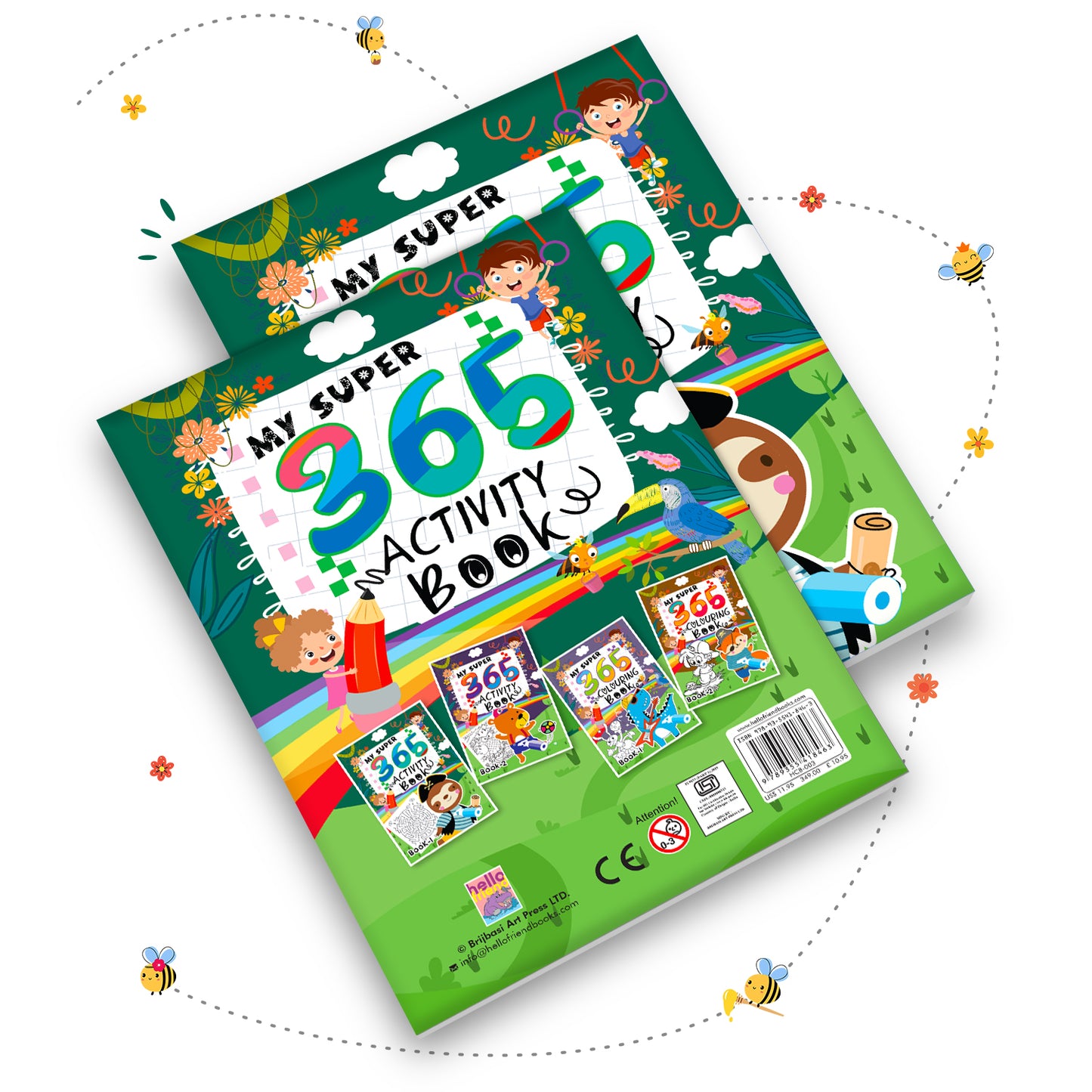 My Super 365 Activity Book – 1 | Fun Learning Activity Book for Kids | Creative Educational Workbook