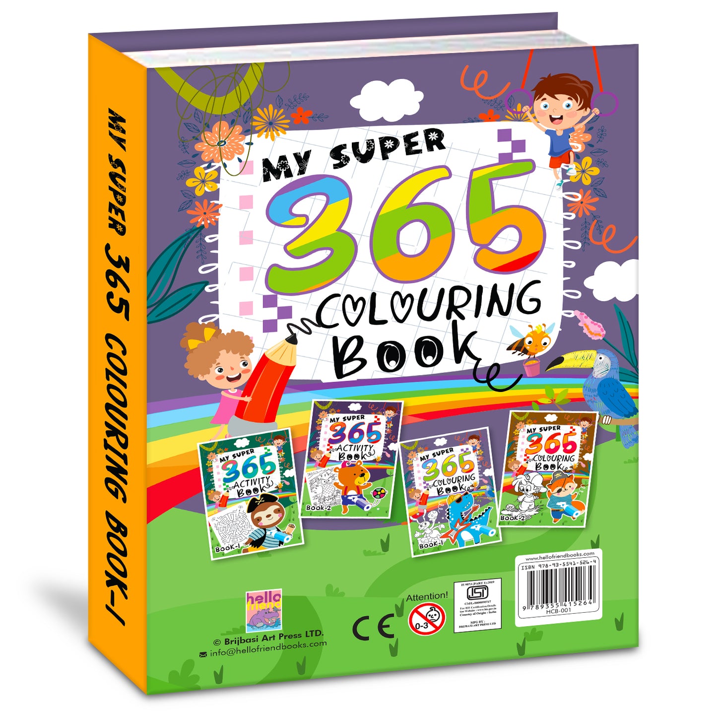 My Super 365 Colouring book-1