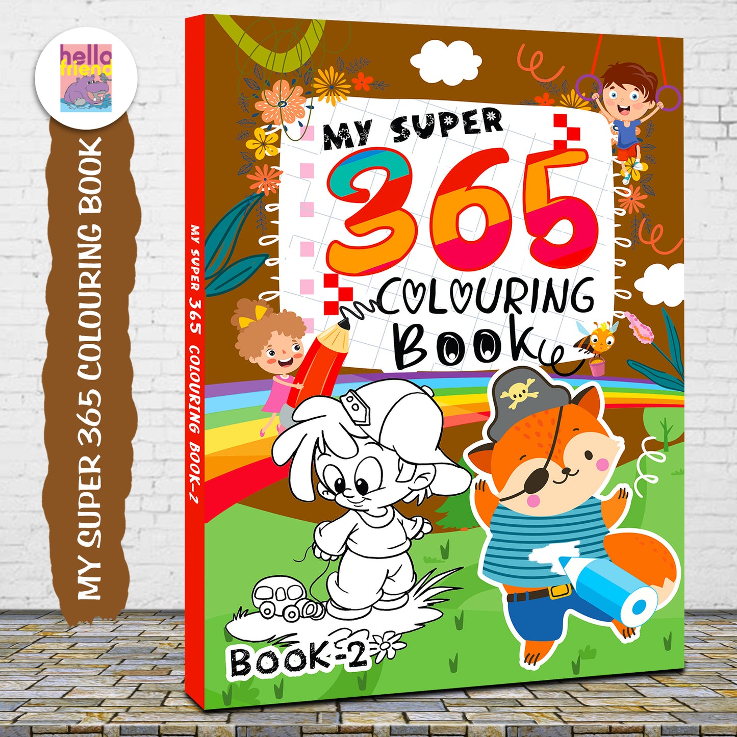 My Super 365 Colouring book-2