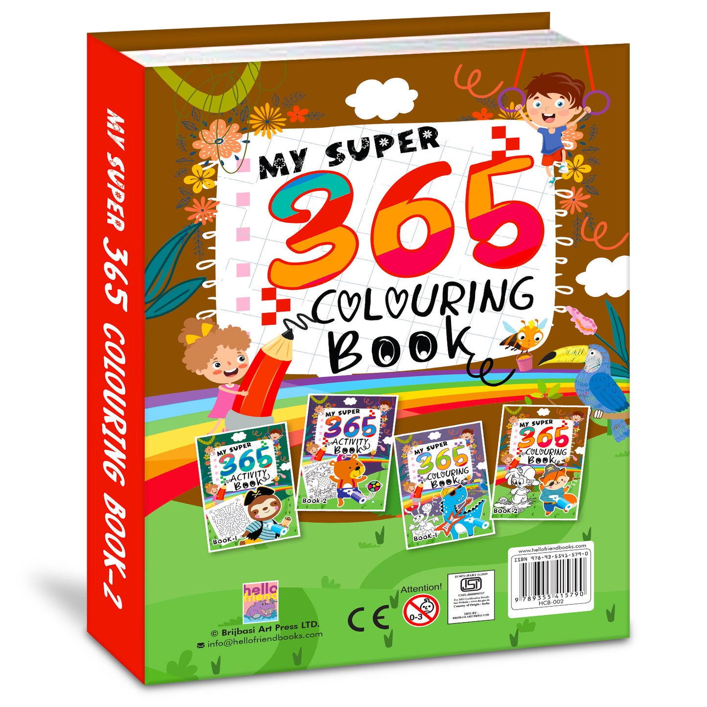 My Super 365 Colouring book-2