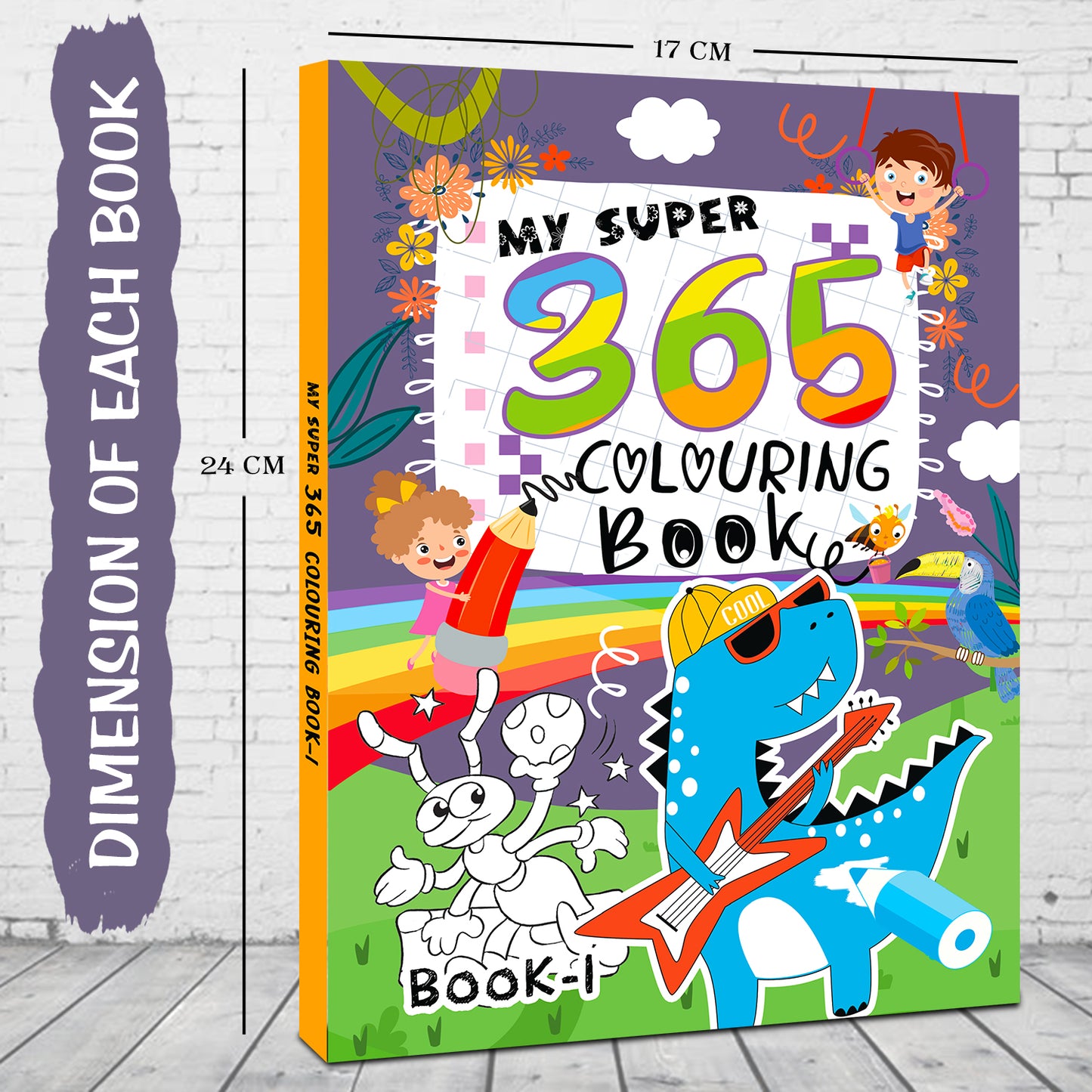 My Super 365 Colouring book-1