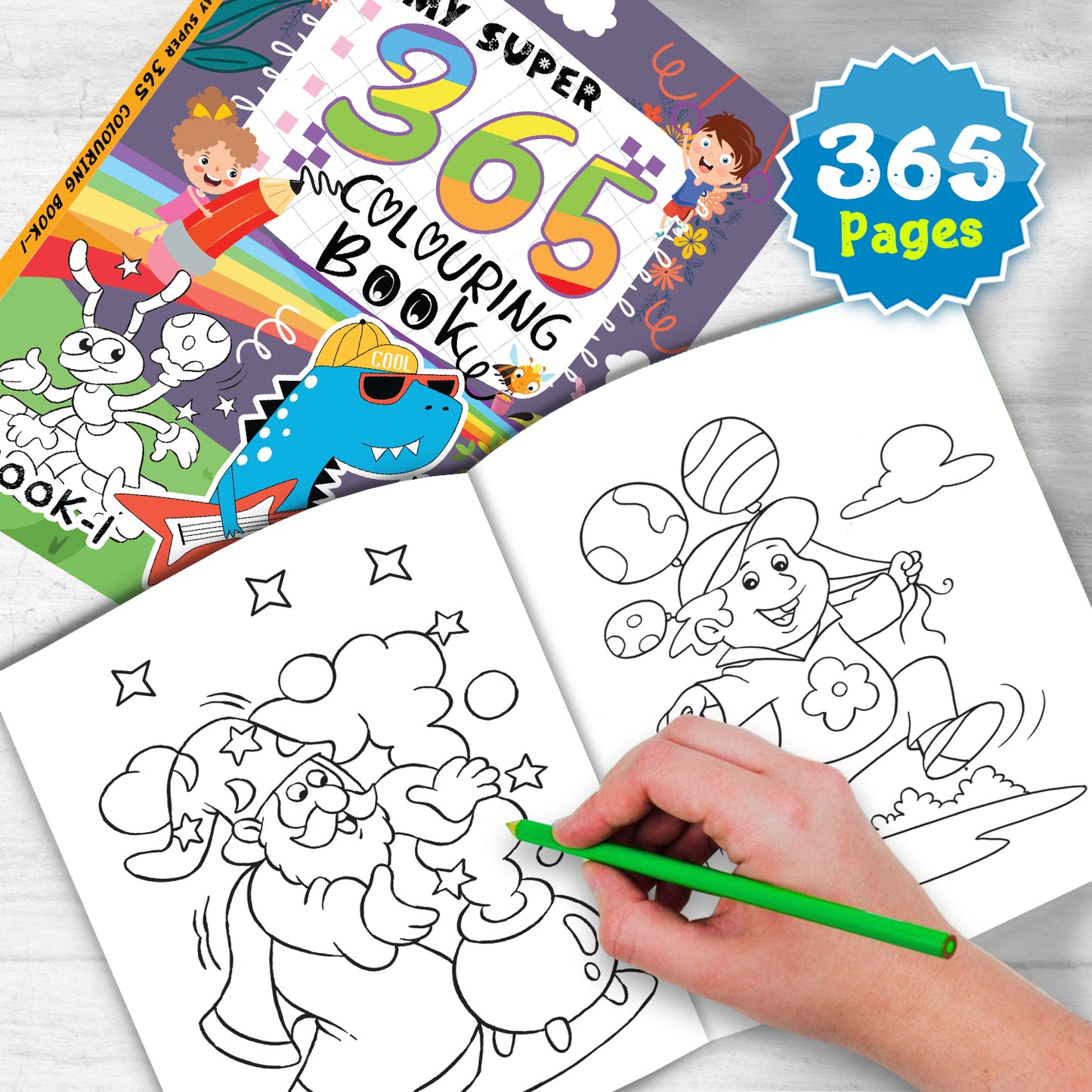 My Super 365 Colouring book-1