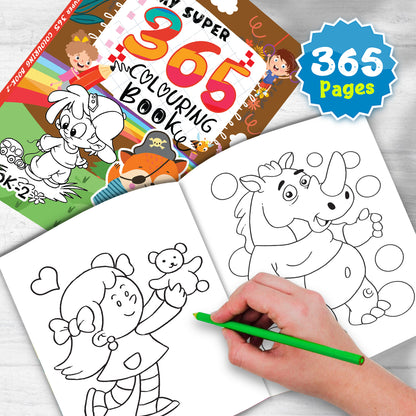 My Super 365 Colouring book-2