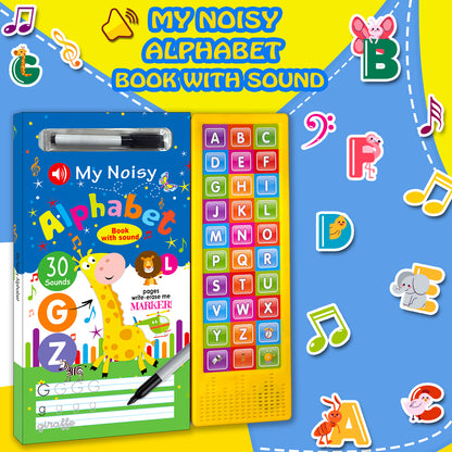 My Noisy Alphabet Sound Book - Dimension 26x30cm