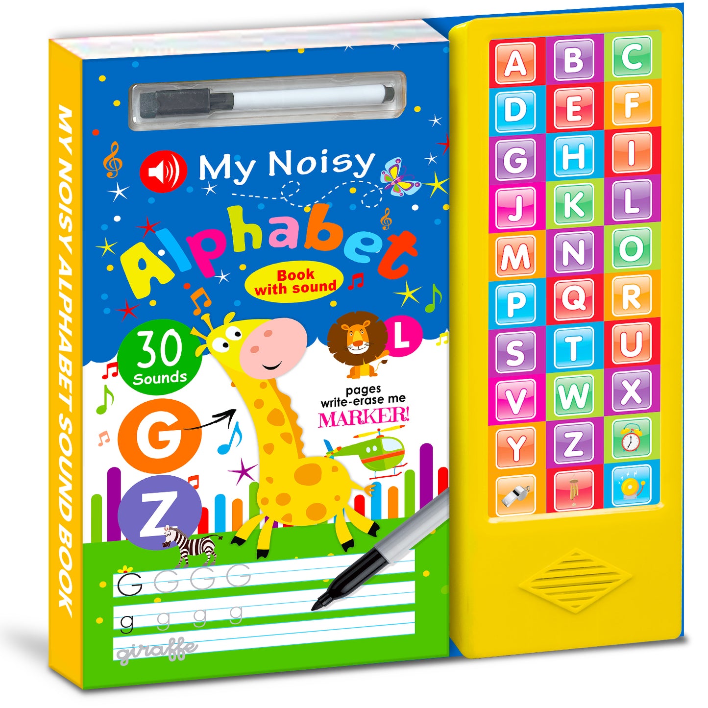 My Noisy Alphabet Sound Book - Front Cover