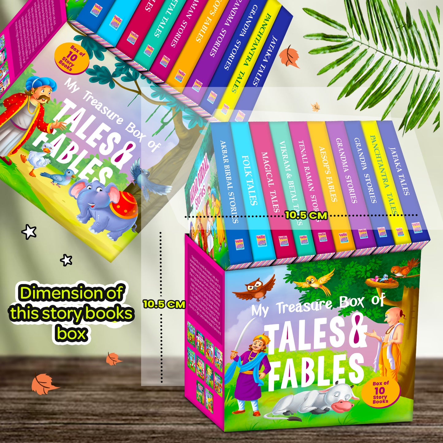My Treasure Box of Tales & Fables - Box with Aesop's Fables & Interior