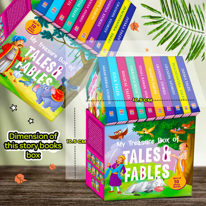 My Treasure Box of Tales & Fables - Box with Aesop's Fables & Interior