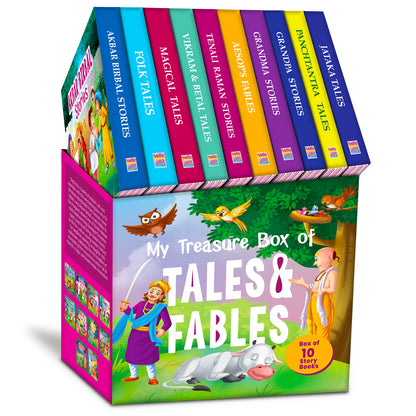My Treasure Box of Tales & Fables - Front Cover Box Set