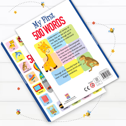My First 500 Words | Picture Knowledge Book for Kids | Early Learning Vocabulary Book