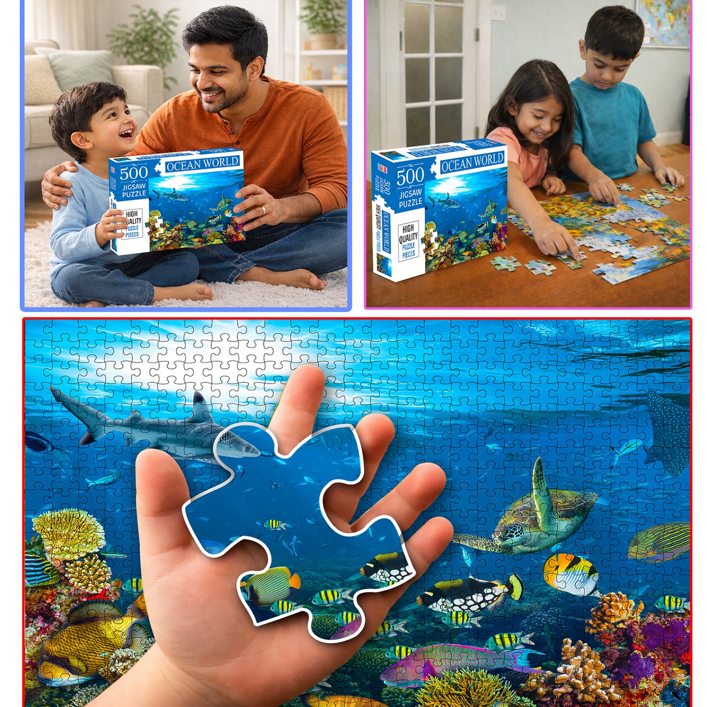 Ocean World Jigsaw Puzzle - Lifestyle 2