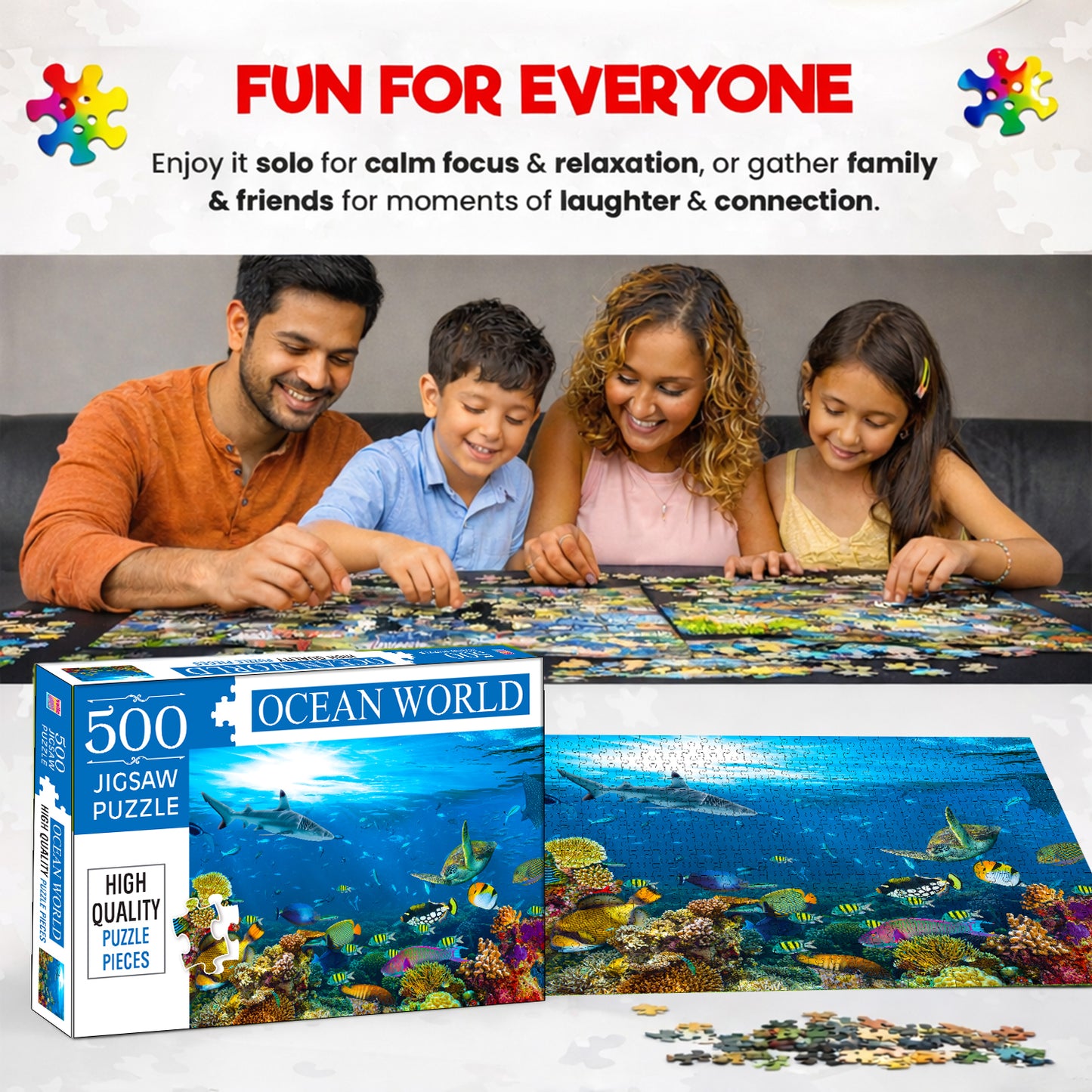 Ocean World Jigsaw Puzzle - Lifestyle 6