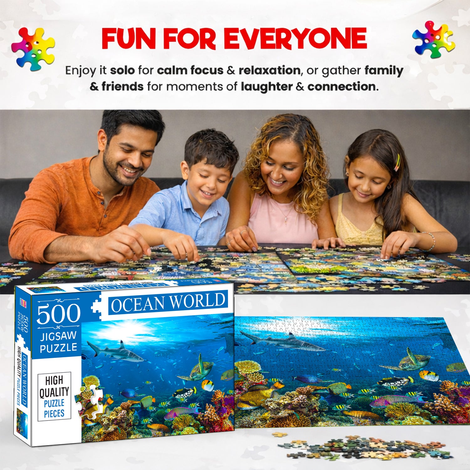 Ocean World Jigsaw Puzzle - Lifestyle 6