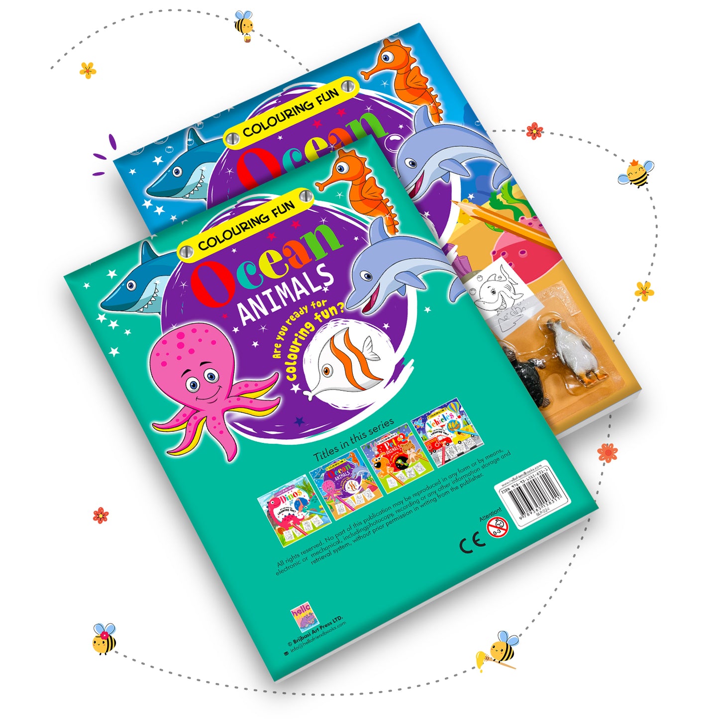 Colouring Fun Ocean Animals - Coloring Activity Book for Creative Kids
