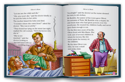 Oliver Twist - Two books lifestyle display