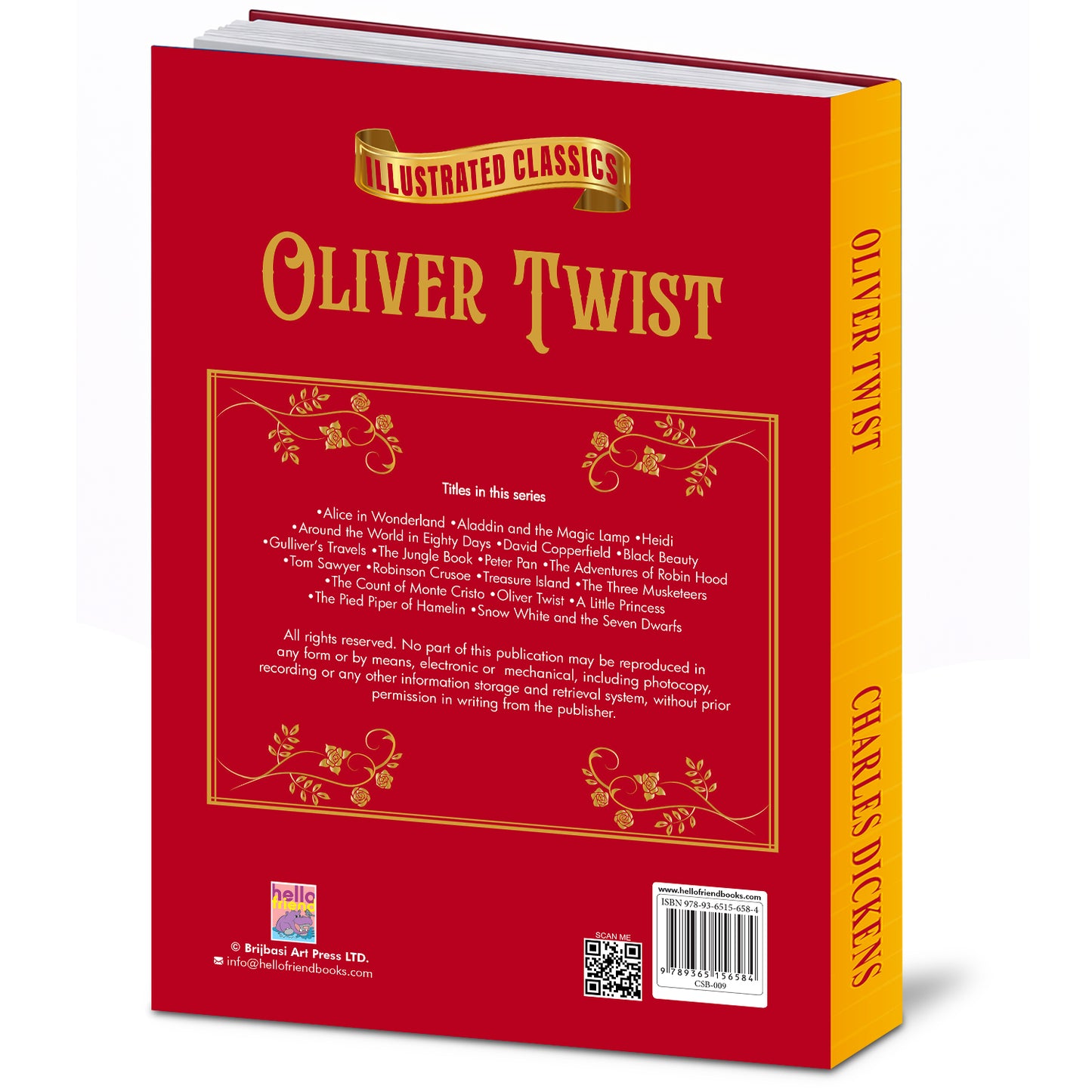 Oliver Twist - Back Cover
