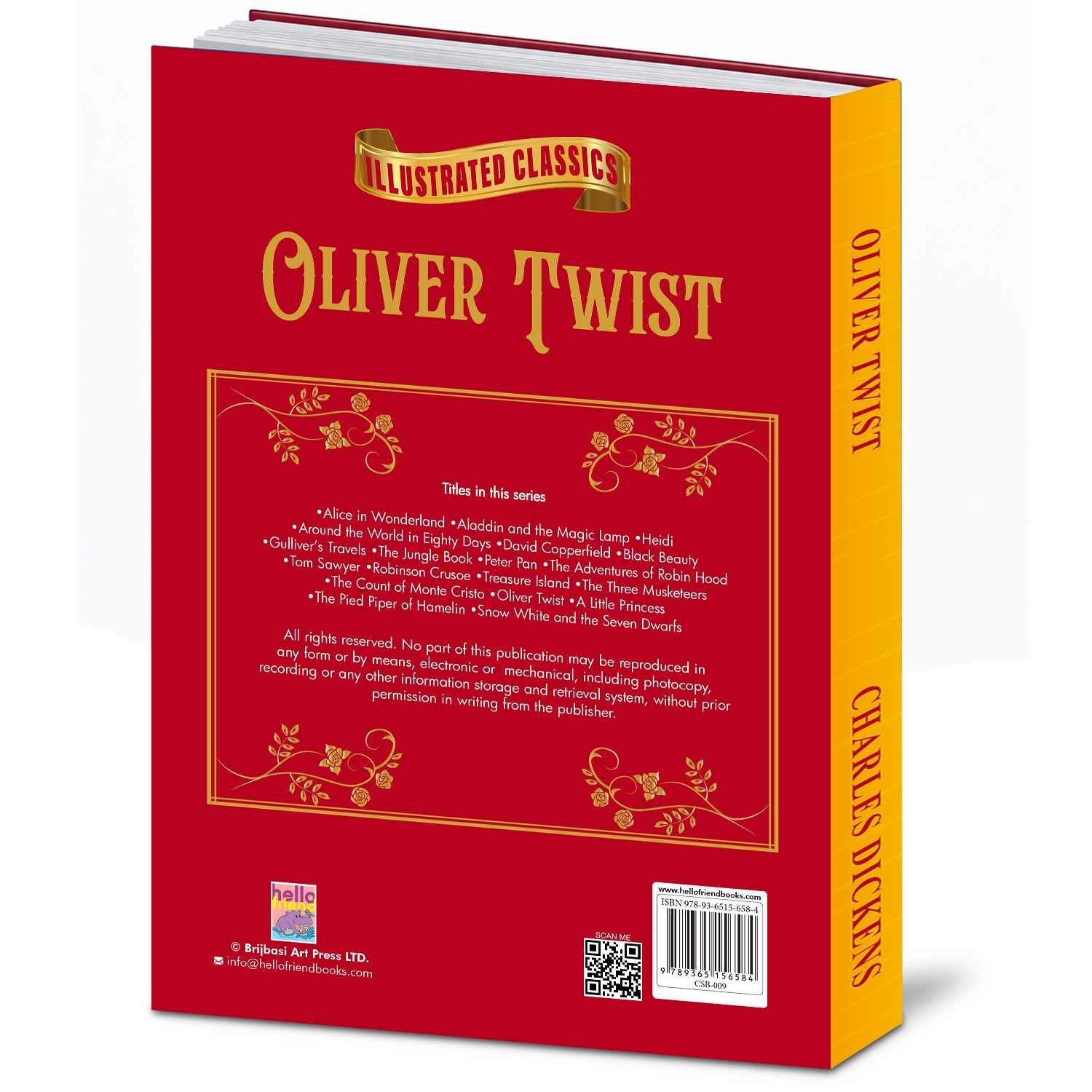 Oliver Twist - Back Cover