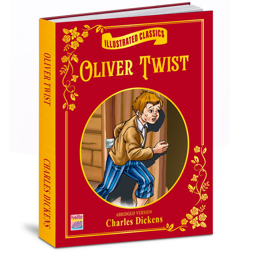 Illustrated Classics: Oliver Twist | Abridged Classic Story Book for Kids
