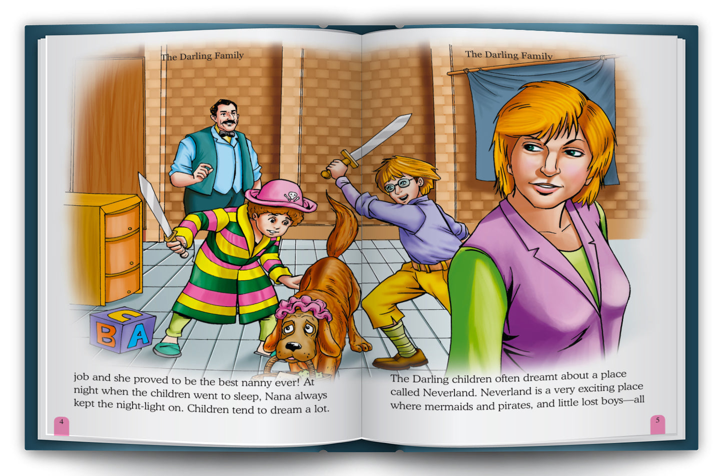 Peter Pan - Interior spread: Missing Home