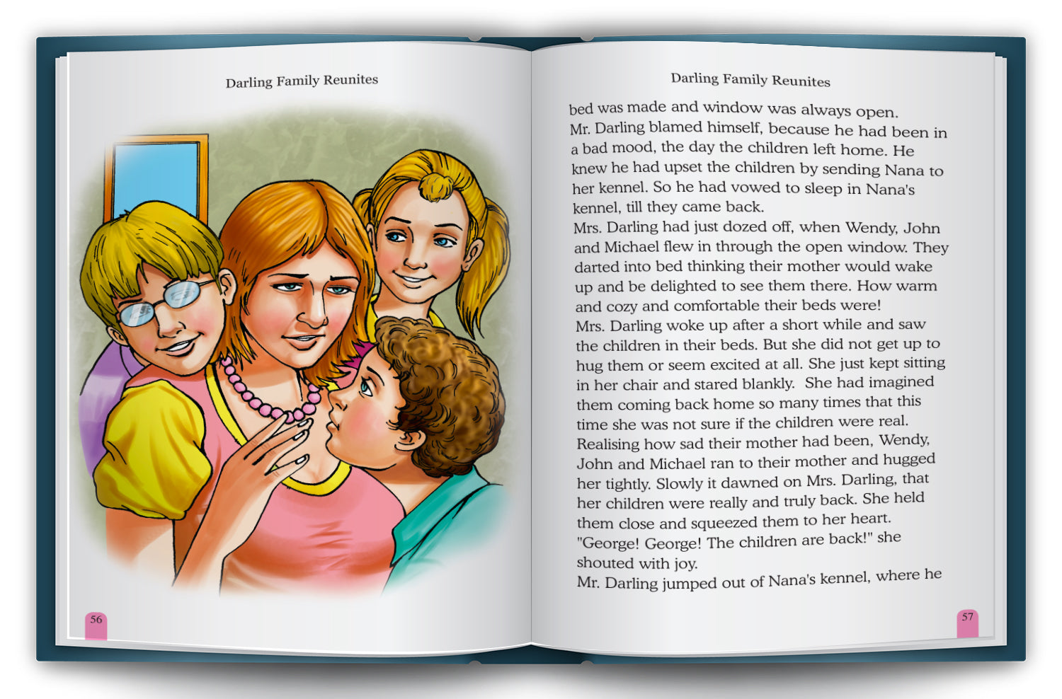 Peter Pan - 3D book lifestyle display