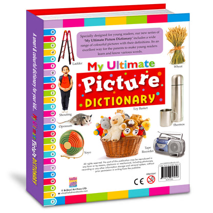 My Ultimate Picture Dictionary | Illustrated Picture Knowledge Book for Kids | Early Learning Vocabulary Book