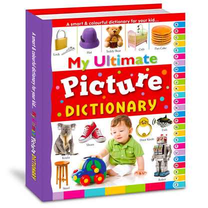My Ultimate Picture Dictionary | Illustrated Picture Knowledge Book for Kids | Early Learning Vocabulary Book