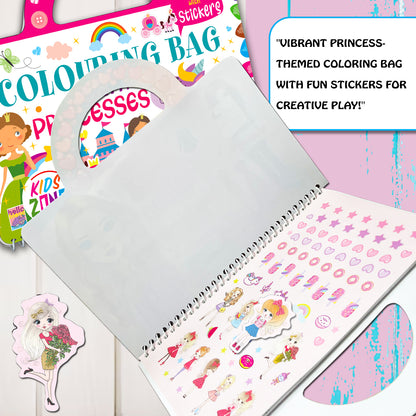 Pretty Princess Colouring Book | Princess Coloring Book for Kids | Creative Coloring & Learning Book