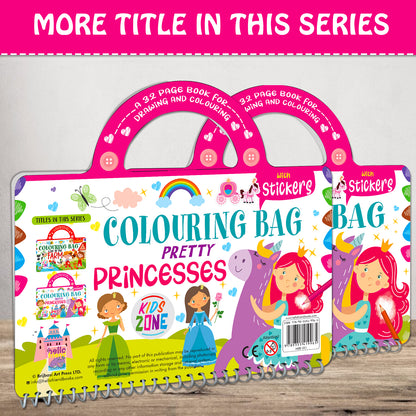 Pretty Princess Colouring Book | Princess Coloring Book for Kids | Creative Coloring & Learning Book