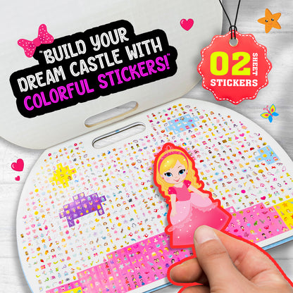 Amazing 1500+ Stickers & Activity – Princess | Mega Sticker Activity Book for Kids | Creative Play & Fun Learning