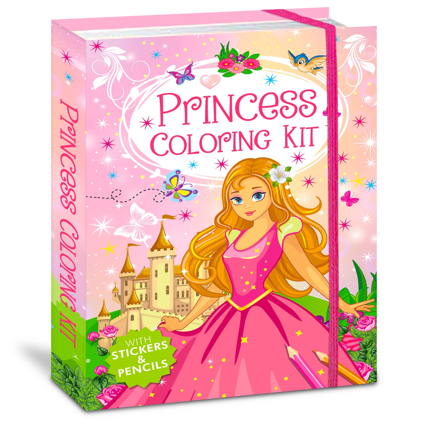 Princess Colouring Kit | Princess Coloring & Creative Activity Kit for Kids | Magical Art & Learning Kit