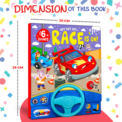 Get set go...race is on! - sound book