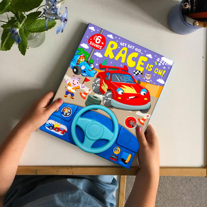 Get set go...race is on! - sound book