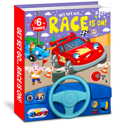 Get set go...race is on! - sound book