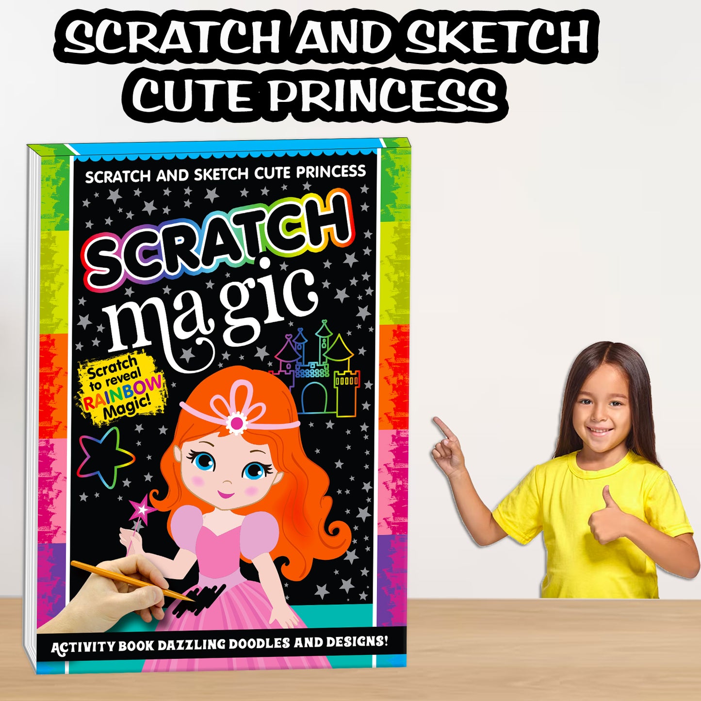 Scratch magic- Cute princess