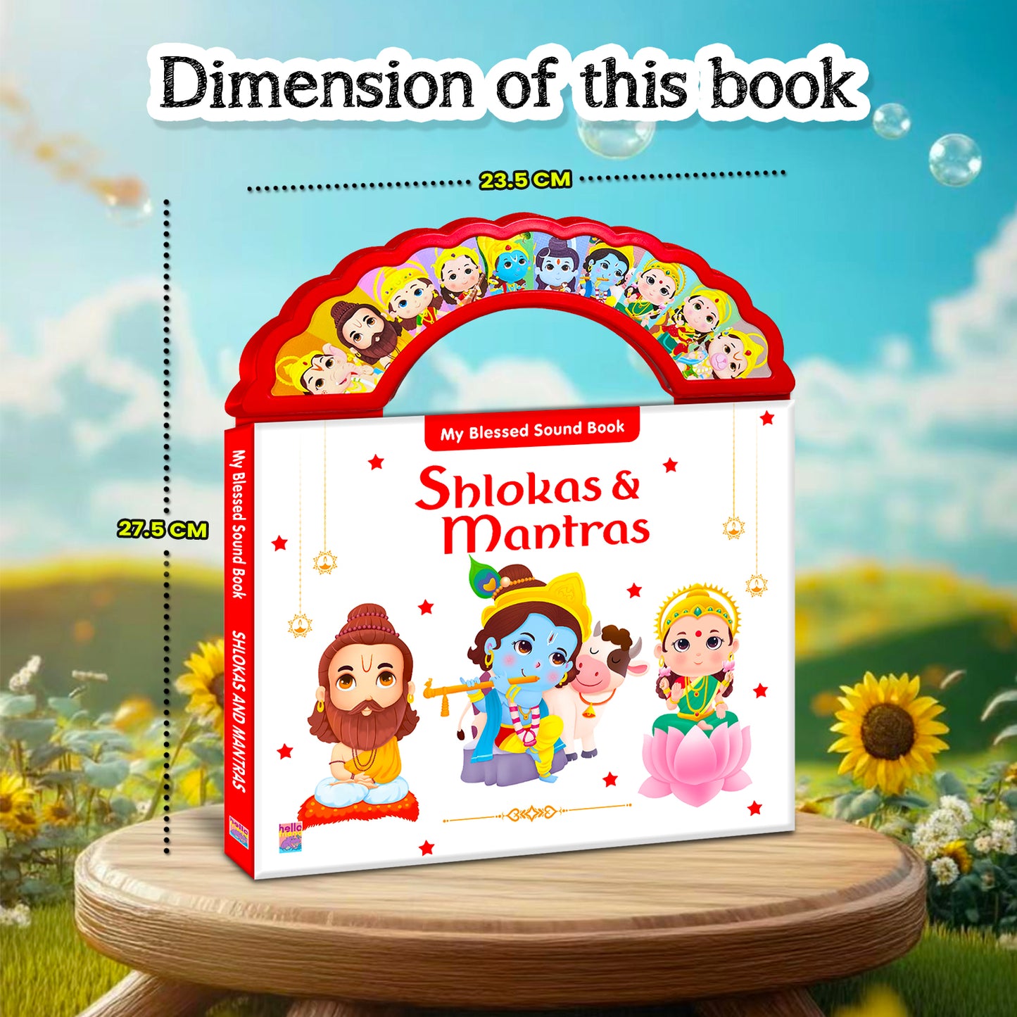 Shloka and Mantras Sound Book | India's First Sound Book with 10 Devi & Devta Mantras