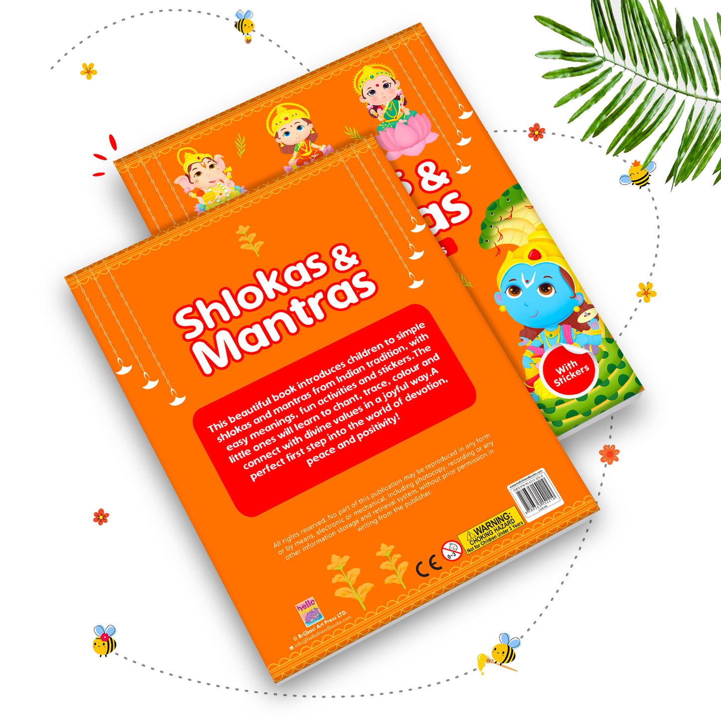 Shlokas and Mantras Activity Book | Indian Culture Learning Book for Kids