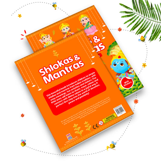 Shlokas and Mantras Activity Book | Indian Culture Learning Book for Kids