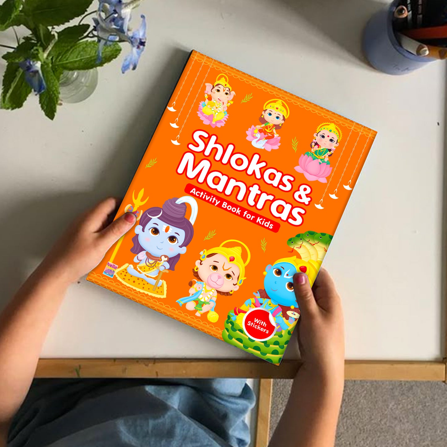 Shlokas and Mantras Activity Book | Indian Culture Learning Book for Kids