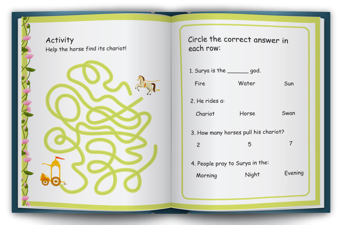 Shlokas and Mantras Activity Book | Indian Culture Learning Book for Kids