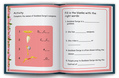 Shlokas and Mantras Activity Book | Indian Culture Learning Book for Kids