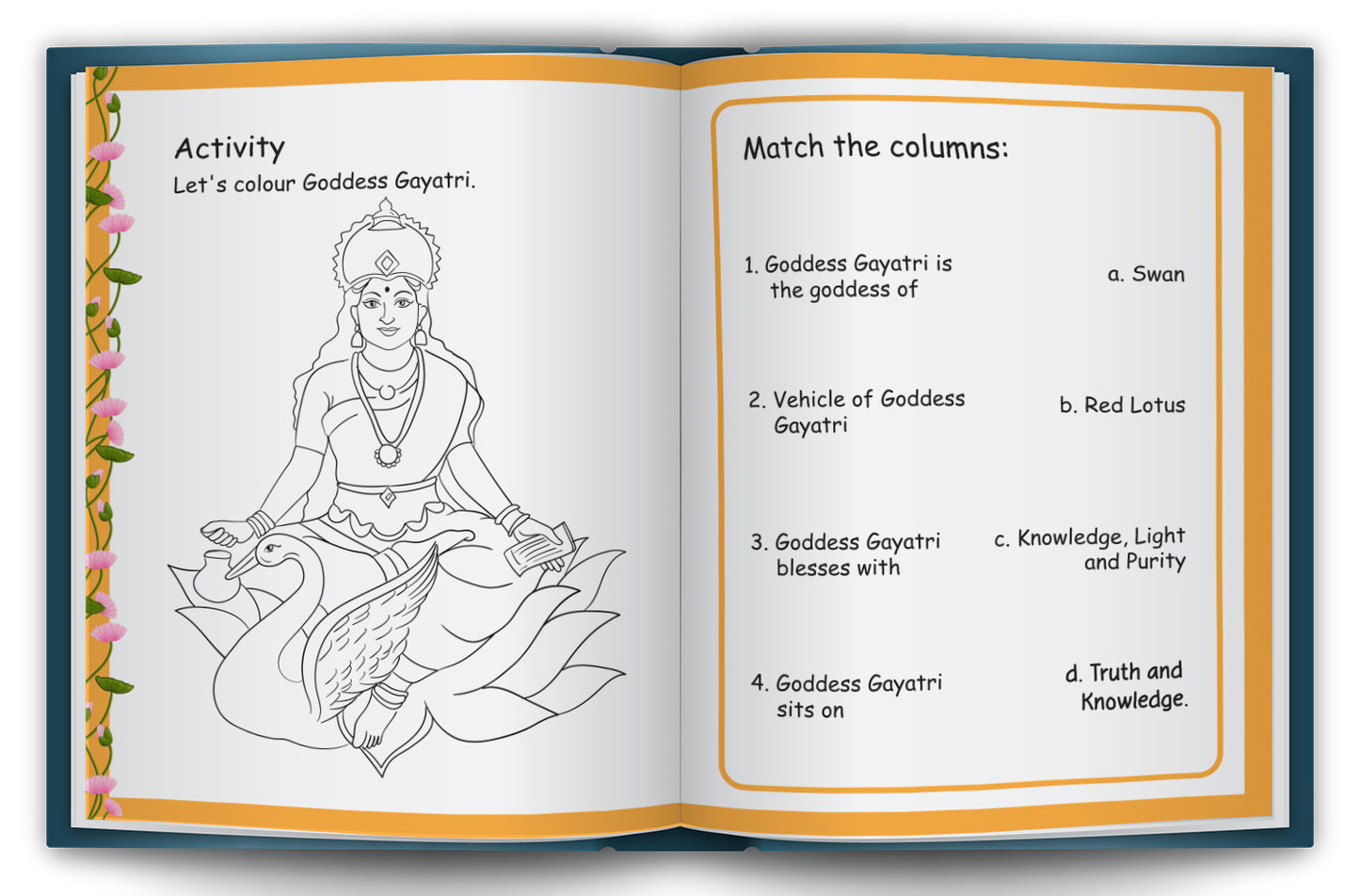 Shlokas and Mantras Activity Book | Indian Culture Learning Book for Kids