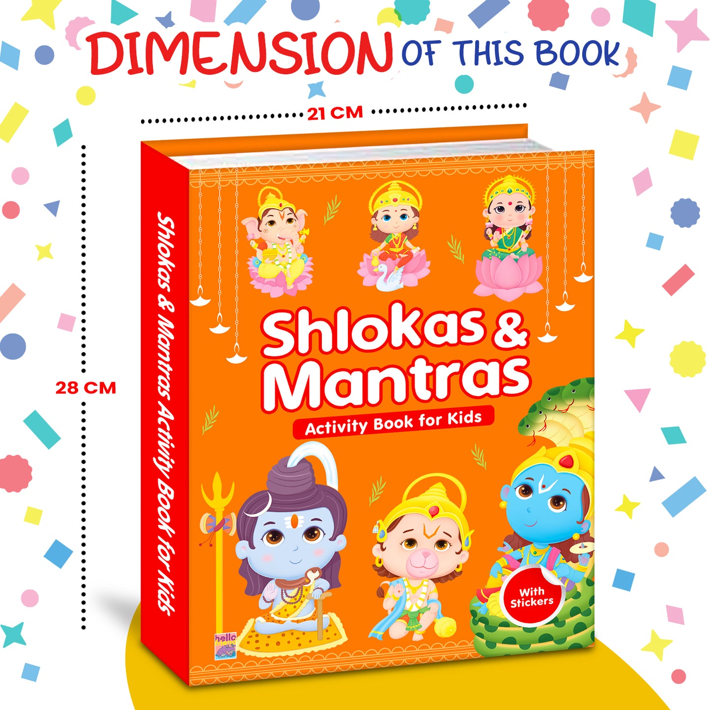 Shlokas and Mantras Activity Book | Indian Culture Learning Book for Kids