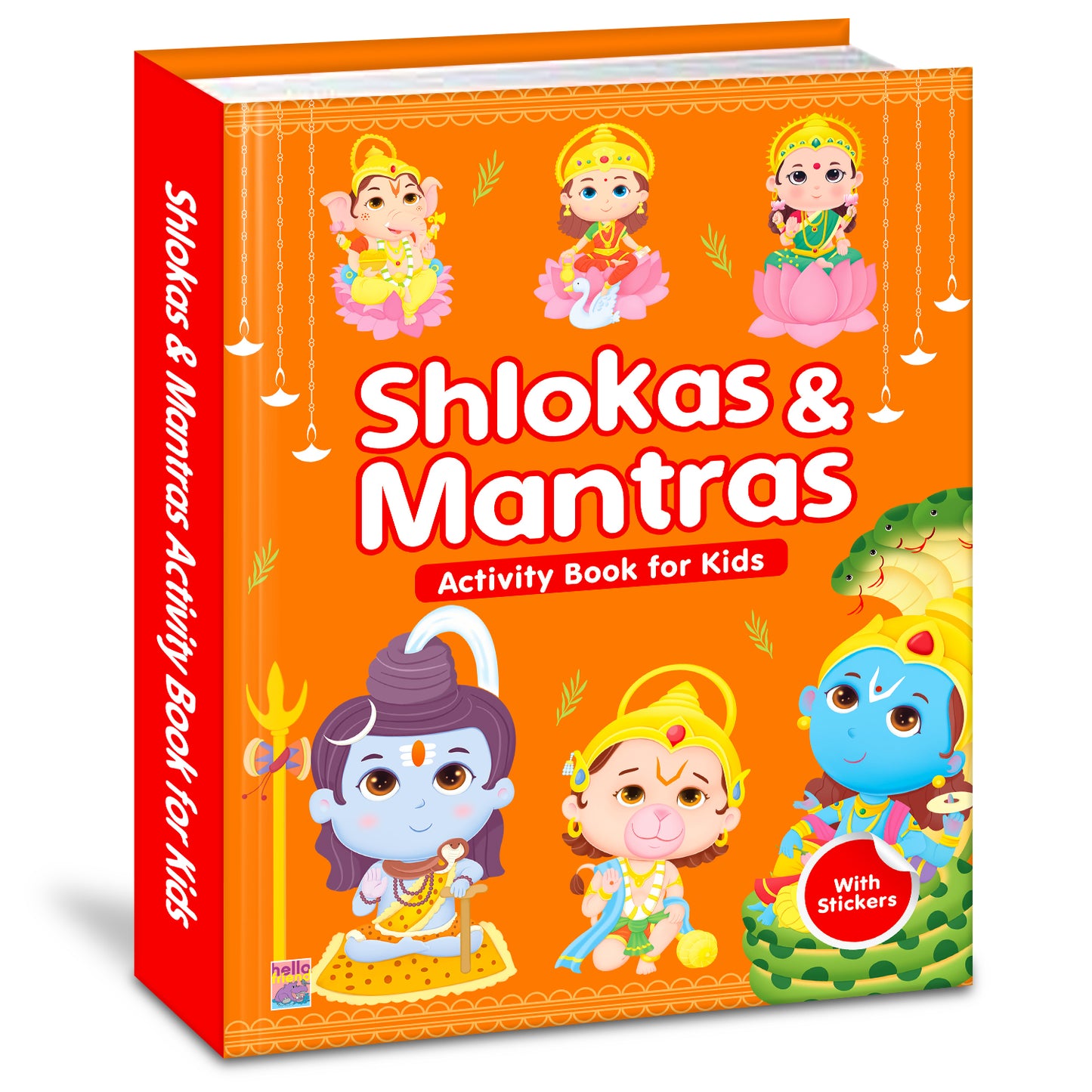 Shlokas and Mantras Activity Book | Indian Culture Learning Book for Kids