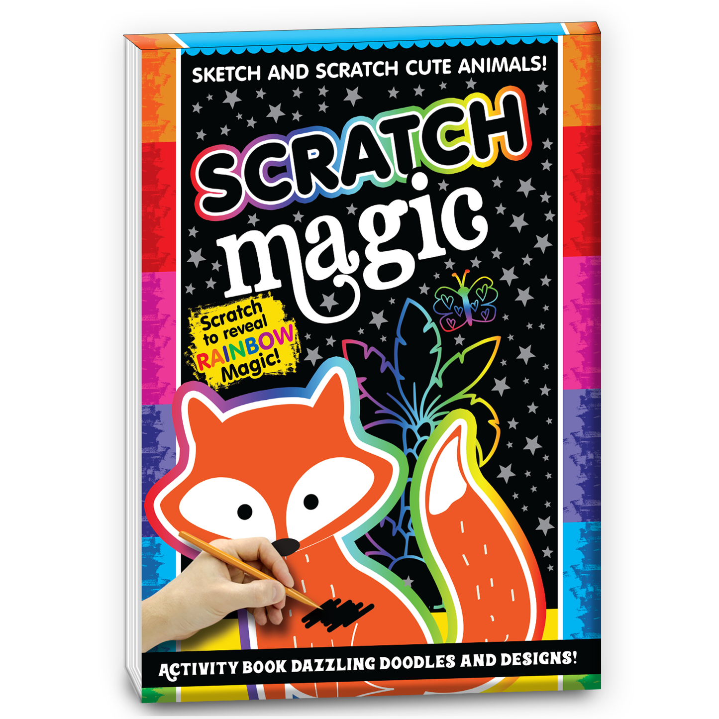 Scratch Magic – Cute Animals | Scratch & Reveal Activity Book for Kids | Animal Scratch Art & Creative Fun