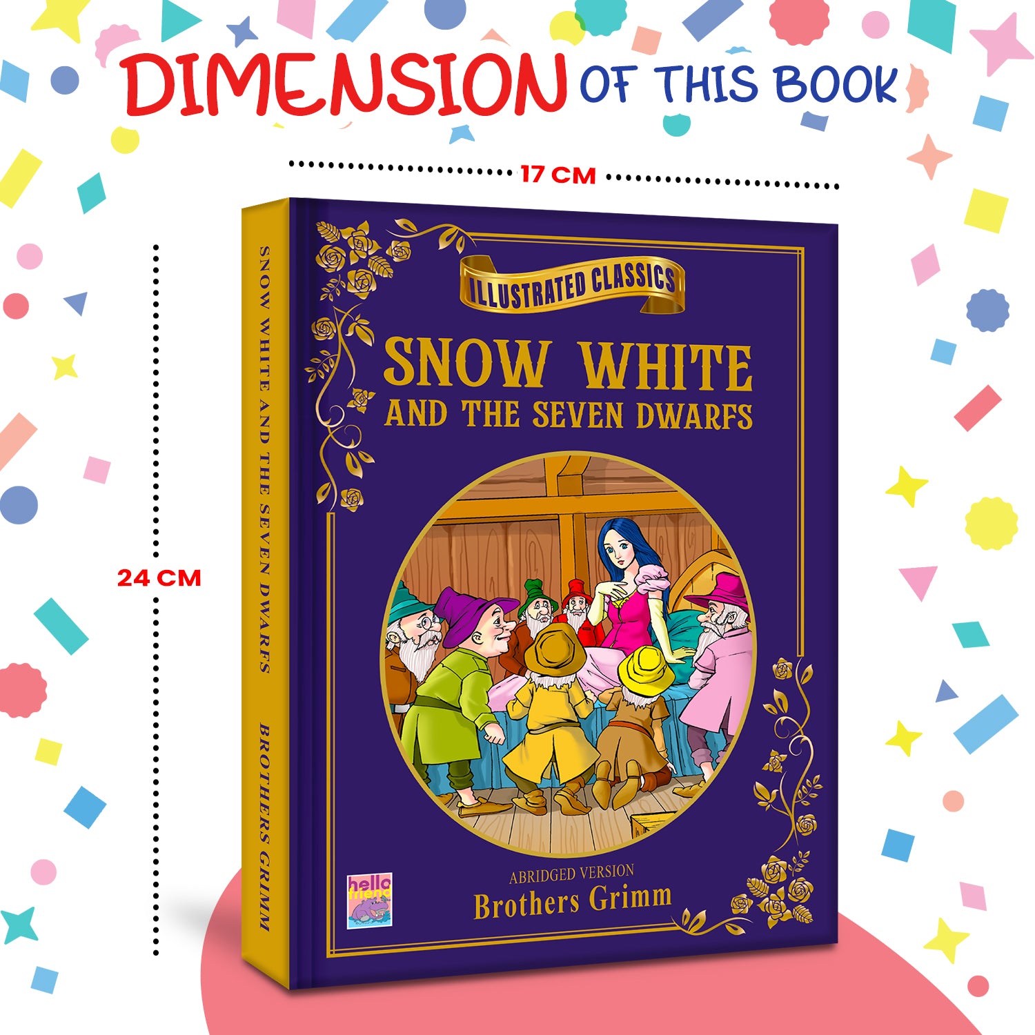 Snow White and the Seven Dwarfs - Child holding book