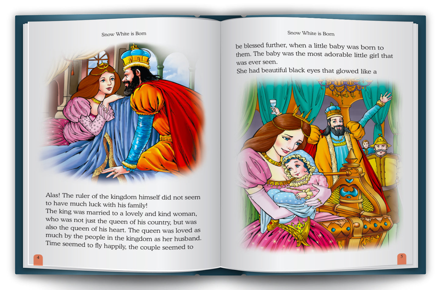 Snow White and the Seven Dwarfs - Book dimensions 17x24 cm