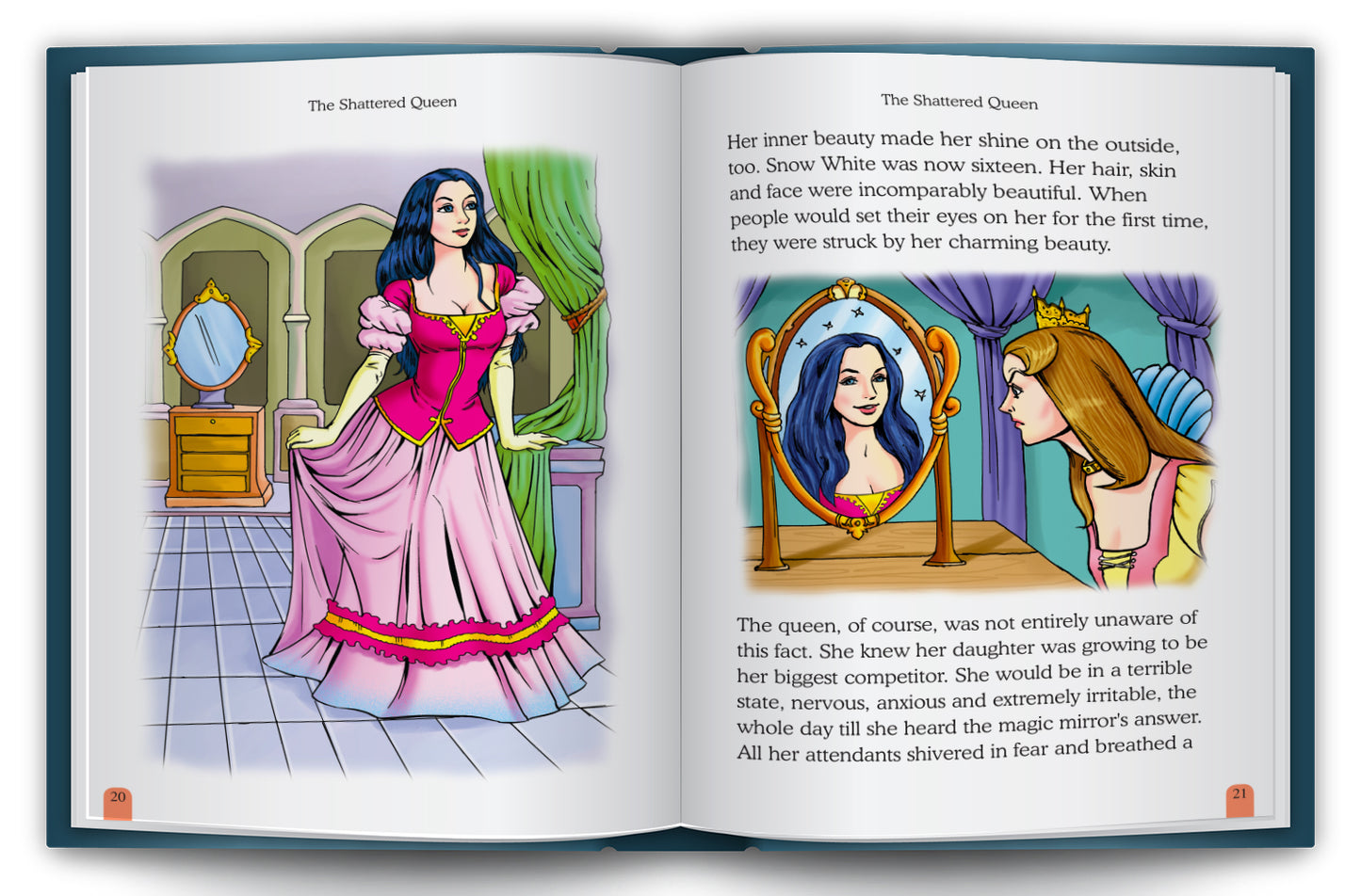 Snow White and the Seven Dwarfs - Back cover lifestyle display