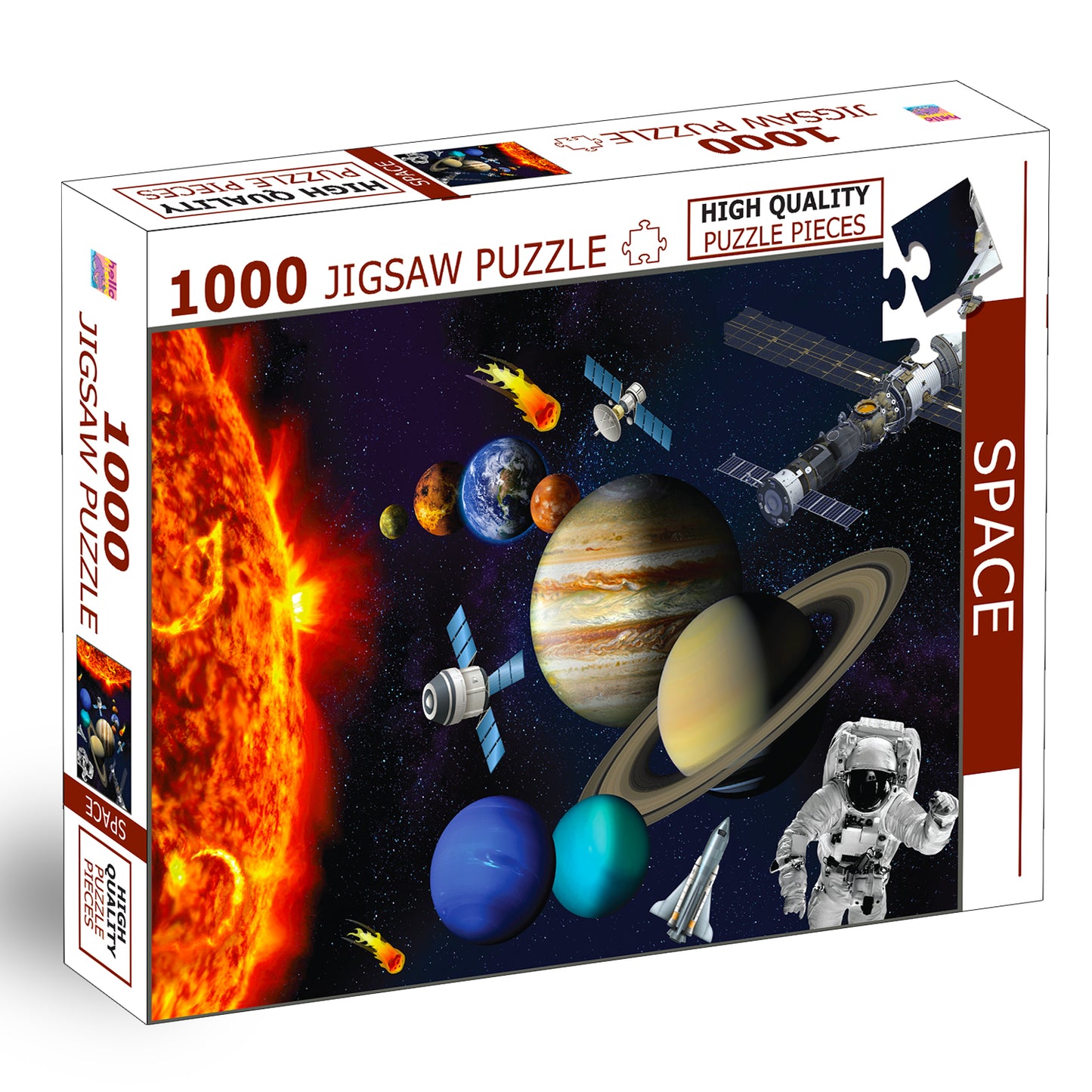 Space Adventure Jigsaw Puzzle - Box front