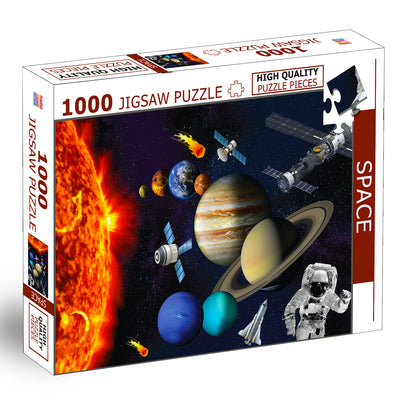 Space Adventure Jigsaw Puzzle - Box front